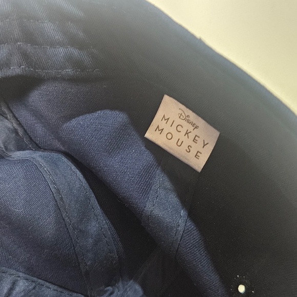 Disney Mickey Mouse Hat Cap Strap Back Embroidered Cartoon Mens One Size - Picture 5 of 6